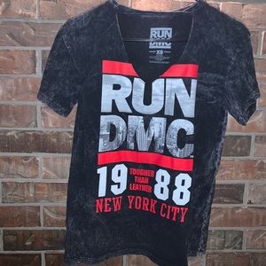 NWOT Target Run DMC Distressed Top Size XS